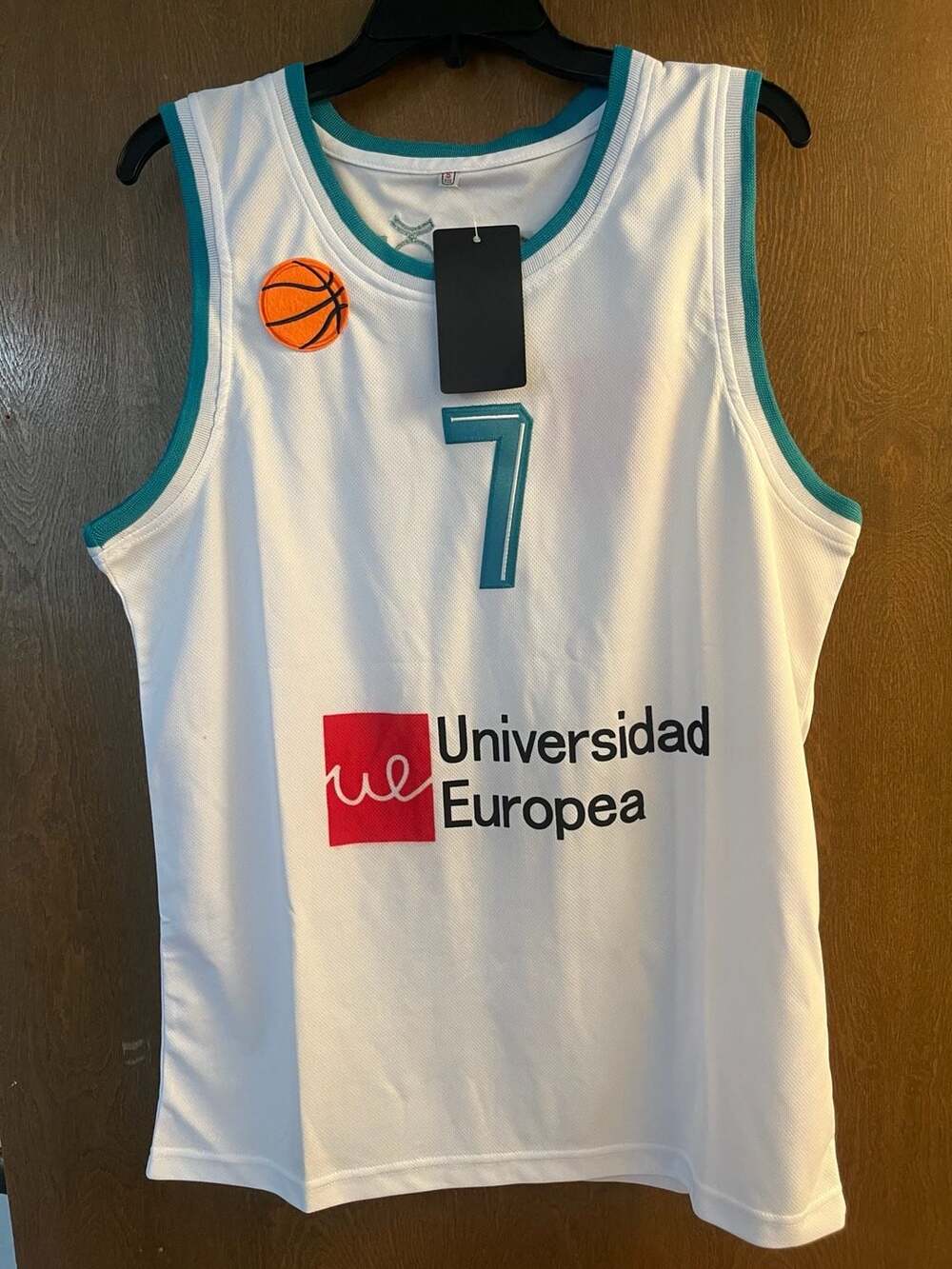 Real Madrid Luka Doncic #7 Size S Basketball Jersey